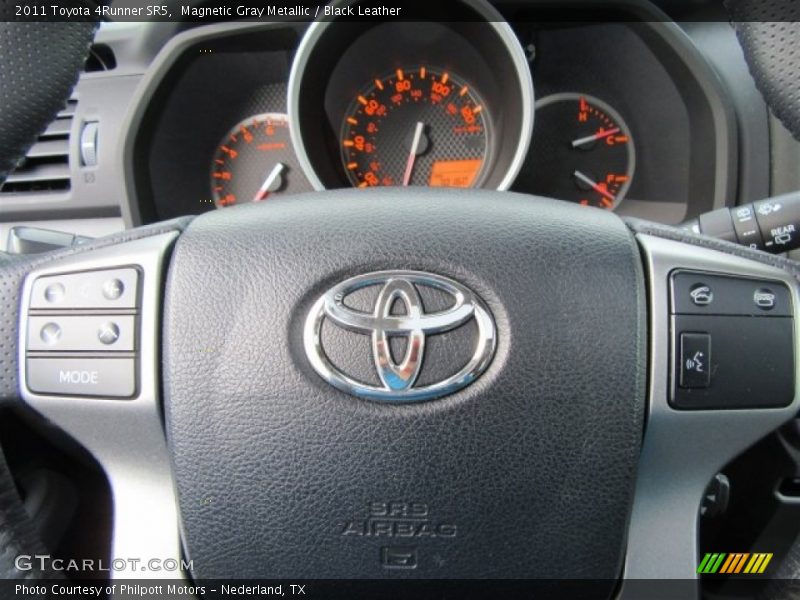 Magnetic Gray Metallic / Black Leather 2011 Toyota 4Runner SR5