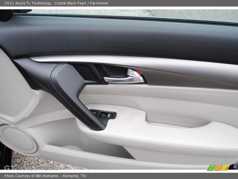 Crystal Black Pearl / Parchment 2013 Acura TL Technology