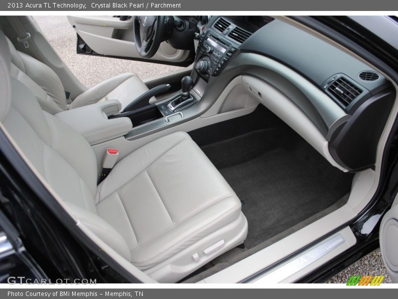 Crystal Black Pearl / Parchment 2013 Acura TL Technology