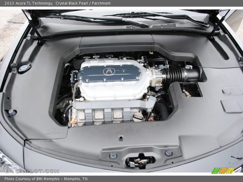Crystal Black Pearl / Parchment 2013 Acura TL Technology