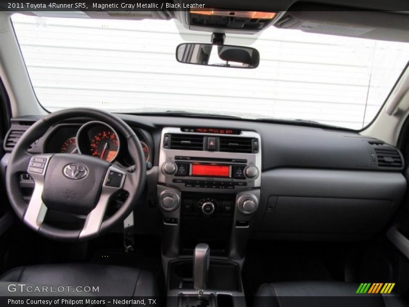 Magnetic Gray Metallic / Black Leather 2011 Toyota 4Runner SR5