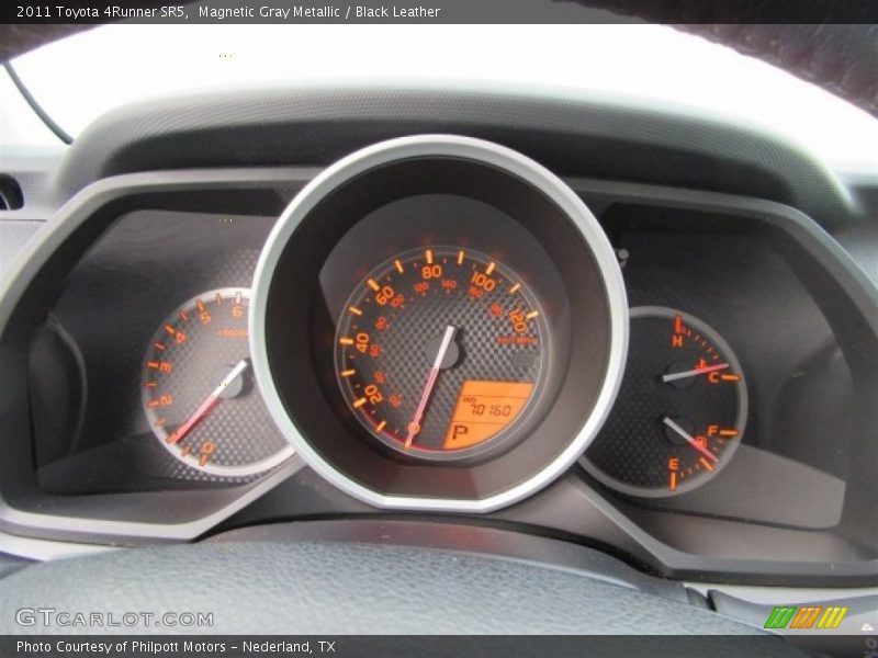 Magnetic Gray Metallic / Black Leather 2011 Toyota 4Runner SR5