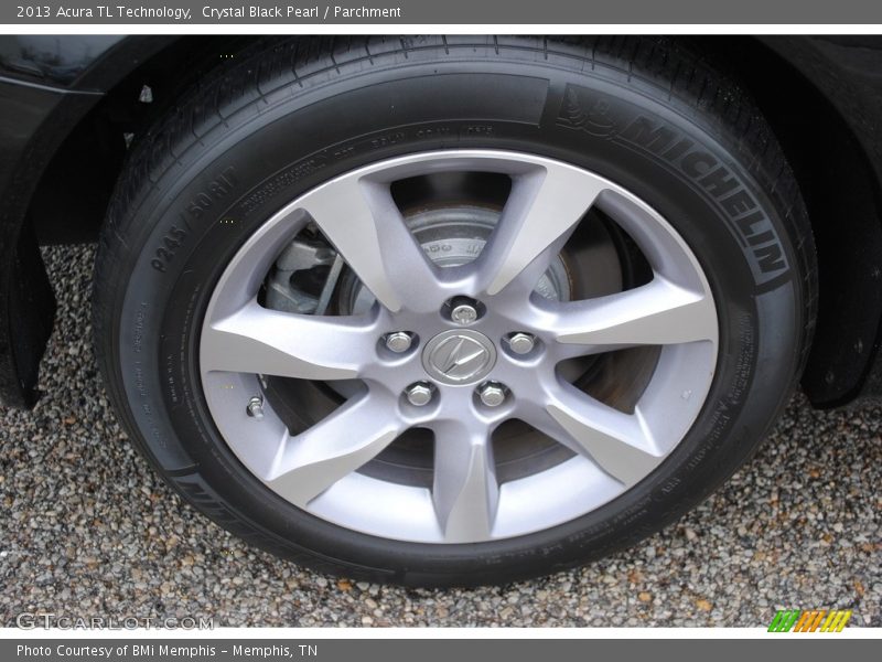 Crystal Black Pearl / Parchment 2013 Acura TL Technology