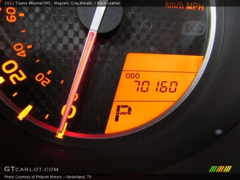 Magnetic Gray Metallic / Black Leather 2011 Toyota 4Runner SR5
