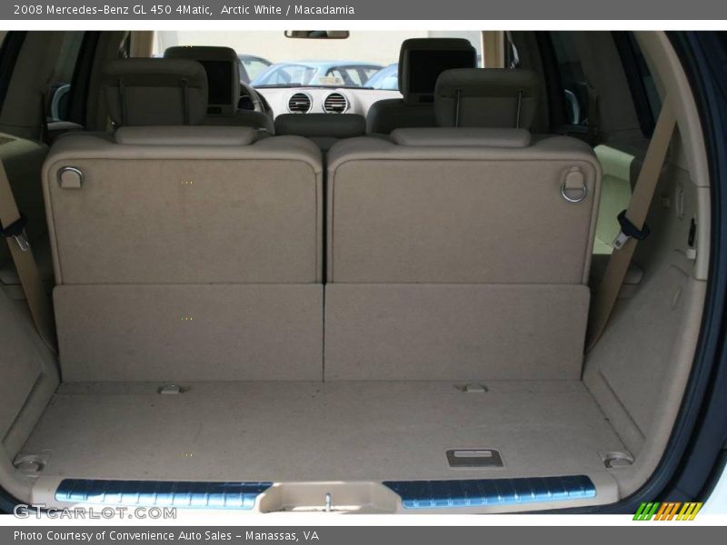 Arctic White / Macadamia 2008 Mercedes-Benz GL 450 4Matic