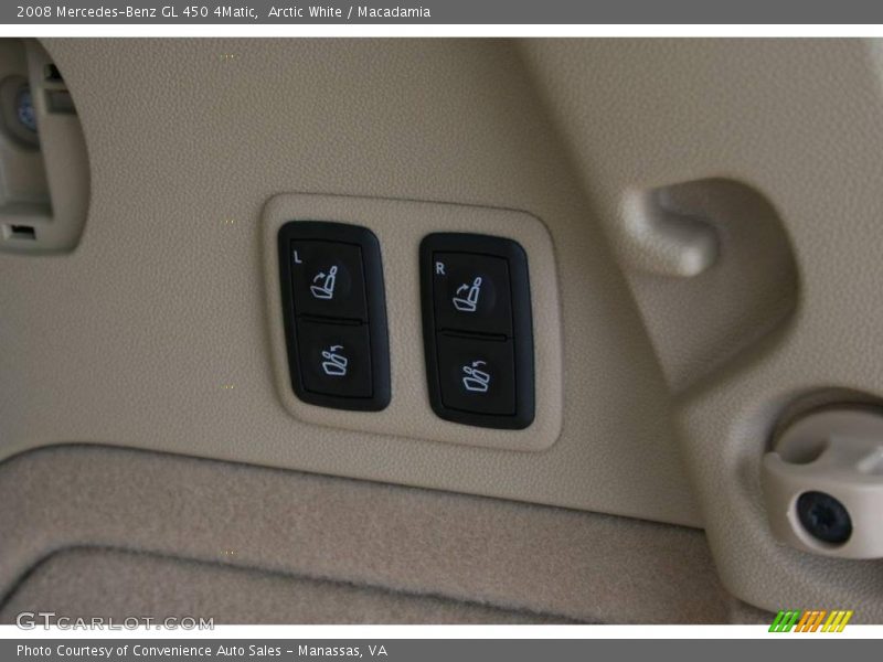 Arctic White / Macadamia 2008 Mercedes-Benz GL 450 4Matic