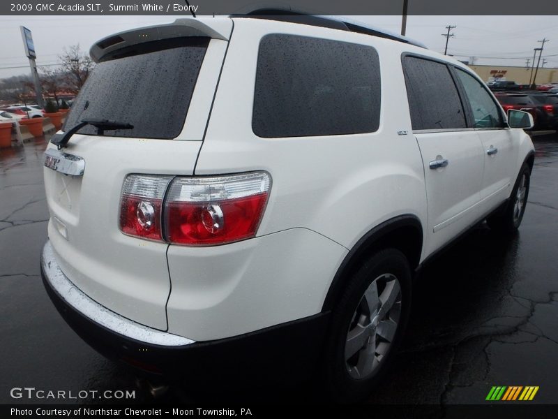 Summit White / Ebony 2009 GMC Acadia SLT