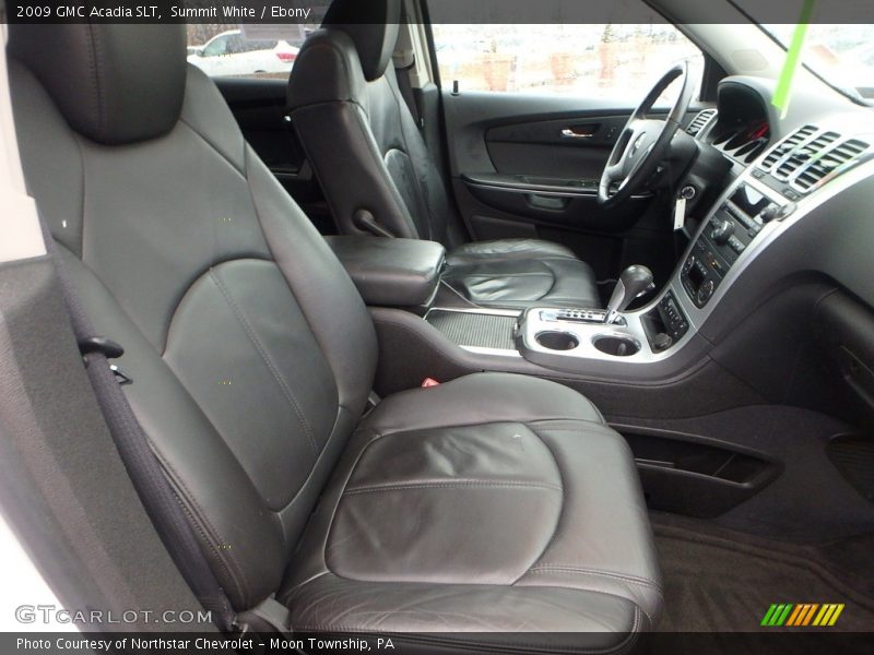 Summit White / Ebony 2009 GMC Acadia SLT