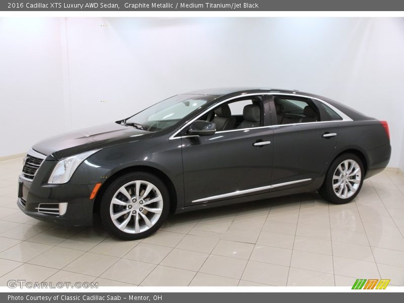 Graphite Metallic / Medium Titanium/Jet Black 2016 Cadillac XTS Luxury AWD Sedan