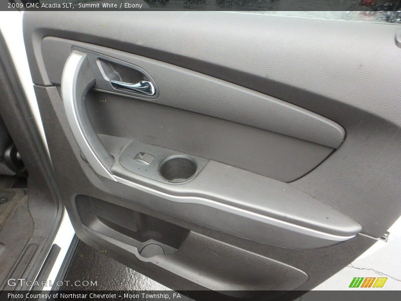 Summit White / Ebony 2009 GMC Acadia SLT