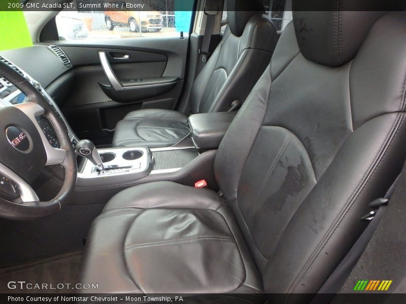 Summit White / Ebony 2009 GMC Acadia SLT