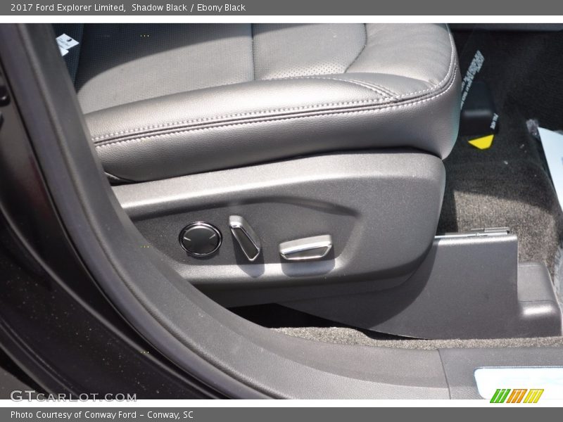 Shadow Black / Ebony Black 2017 Ford Explorer Limited