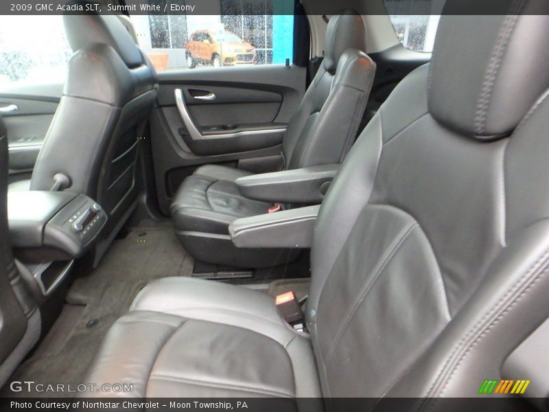 Summit White / Ebony 2009 GMC Acadia SLT