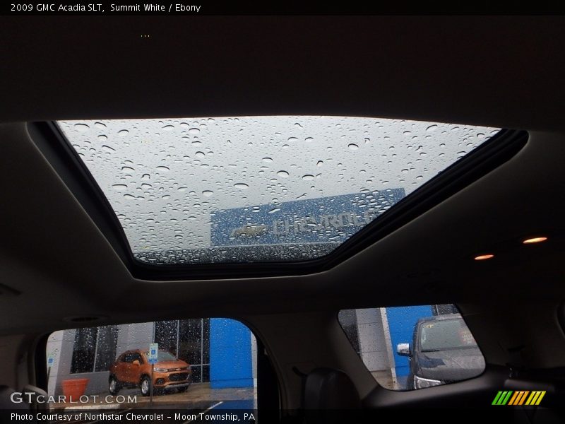 Summit White / Ebony 2009 GMC Acadia SLT