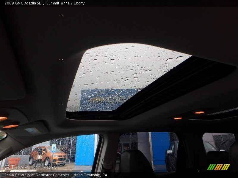 Summit White / Ebony 2009 GMC Acadia SLT