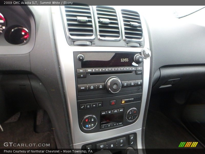 Summit White / Ebony 2009 GMC Acadia SLT