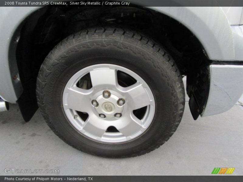 Silver Sky Metallic / Graphite Gray 2008 Toyota Tundra SR5 CrewMax