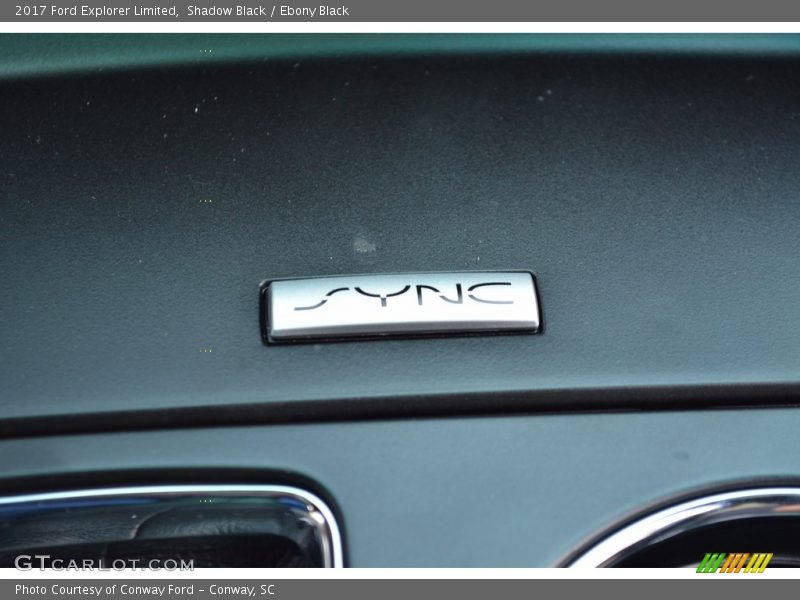 Shadow Black / Ebony Black 2017 Ford Explorer Limited