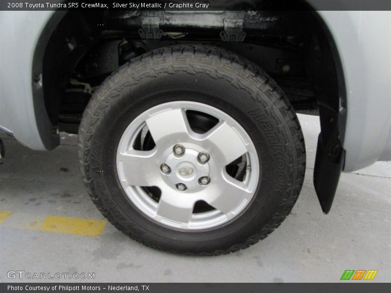 Silver Sky Metallic / Graphite Gray 2008 Toyota Tundra SR5 CrewMax