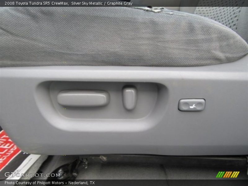 Silver Sky Metallic / Graphite Gray 2008 Toyota Tundra SR5 CrewMax