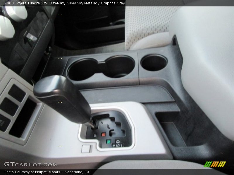 Silver Sky Metallic / Graphite Gray 2008 Toyota Tundra SR5 CrewMax