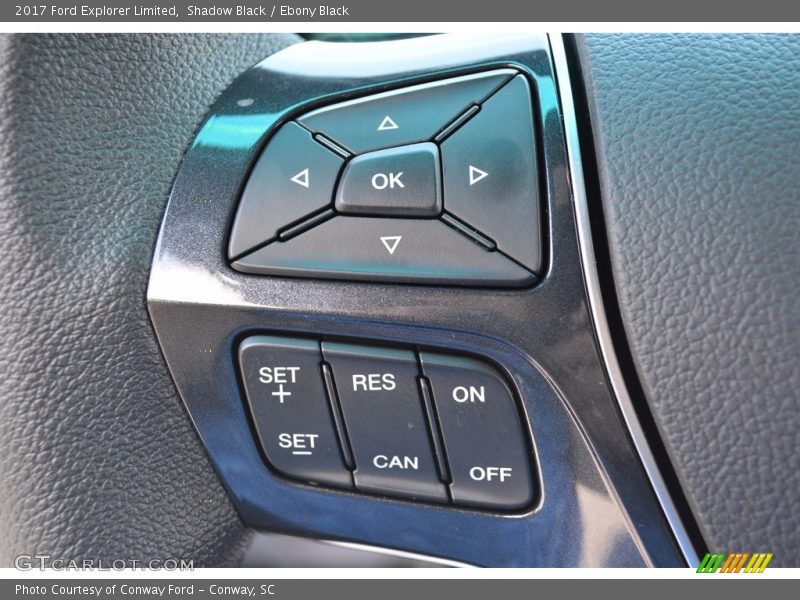 Shadow Black / Ebony Black 2017 Ford Explorer Limited