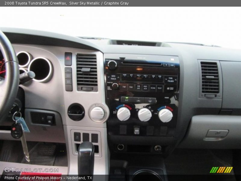 Silver Sky Metallic / Graphite Gray 2008 Toyota Tundra SR5 CrewMax