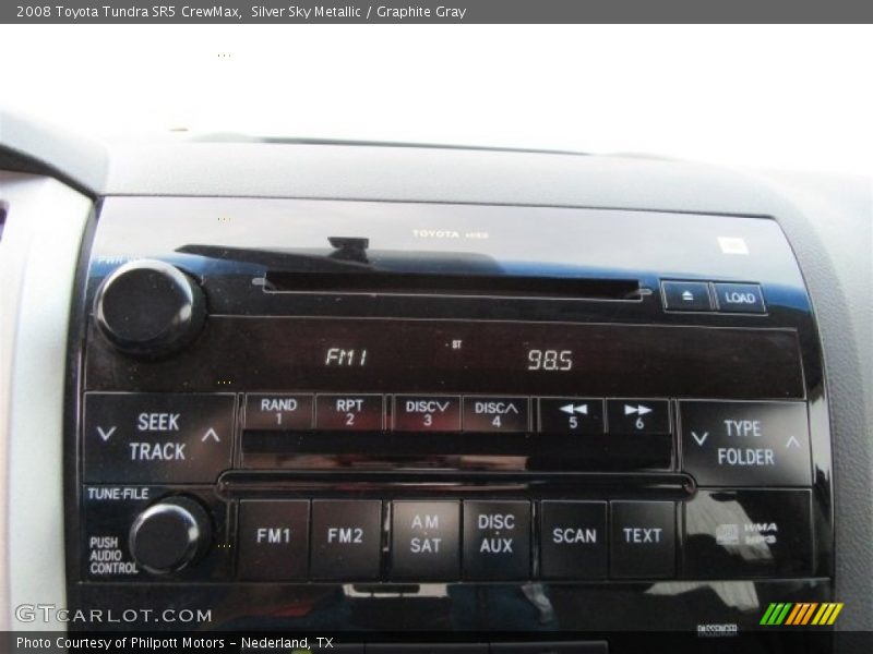 Silver Sky Metallic / Graphite Gray 2008 Toyota Tundra SR5 CrewMax