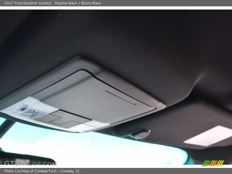Shadow Black / Ebony Black 2017 Ford Explorer Limited