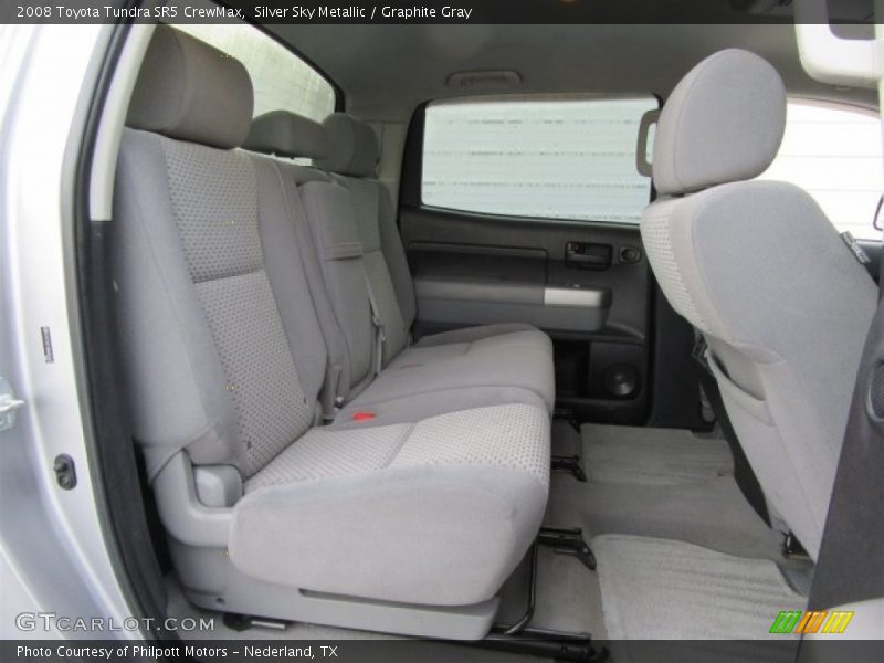 Silver Sky Metallic / Graphite Gray 2008 Toyota Tundra SR5 CrewMax
