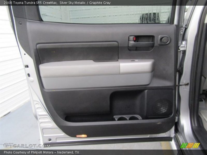 Silver Sky Metallic / Graphite Gray 2008 Toyota Tundra SR5 CrewMax