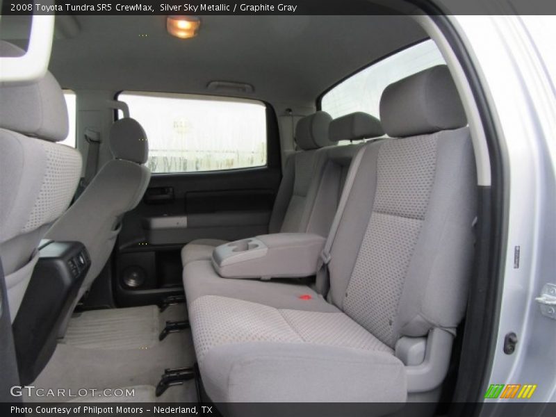 Silver Sky Metallic / Graphite Gray 2008 Toyota Tundra SR5 CrewMax