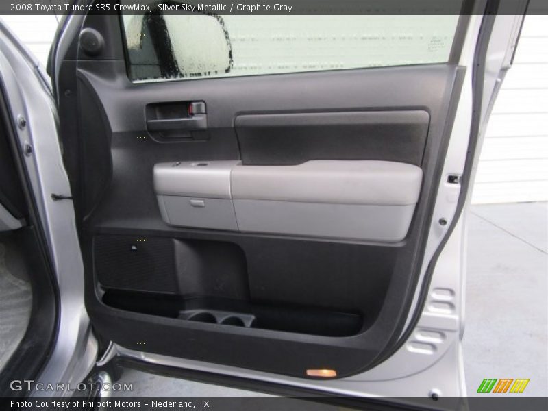 Silver Sky Metallic / Graphite Gray 2008 Toyota Tundra SR5 CrewMax