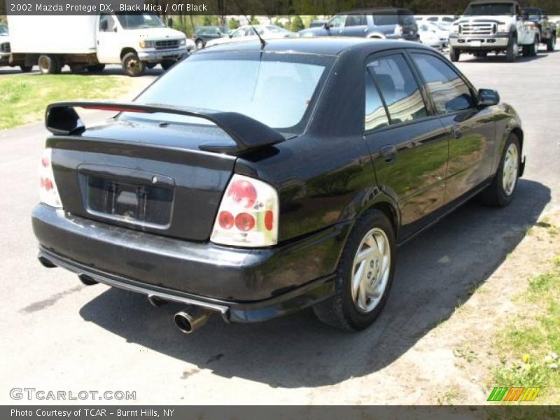 Black Mica / Off Black 2002 Mazda Protege DX