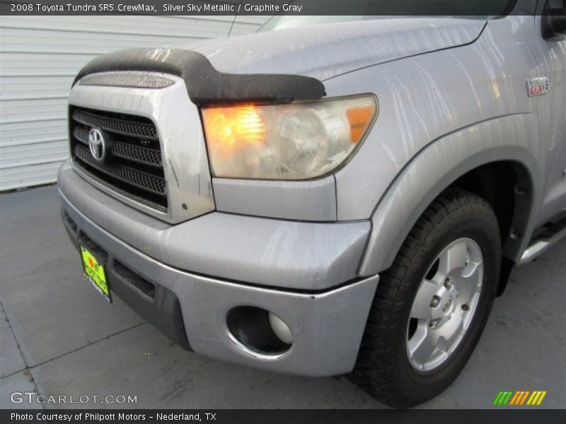 Silver Sky Metallic / Graphite Gray 2008 Toyota Tundra SR5 CrewMax