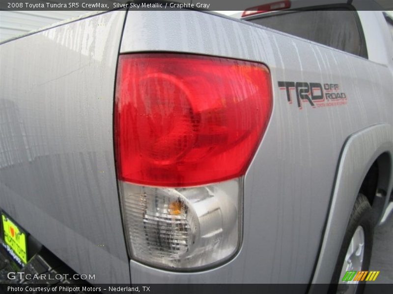 Silver Sky Metallic / Graphite Gray 2008 Toyota Tundra SR5 CrewMax