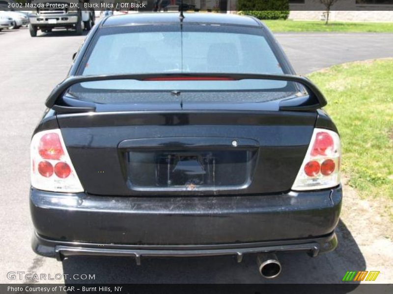 Black Mica / Off Black 2002 Mazda Protege DX