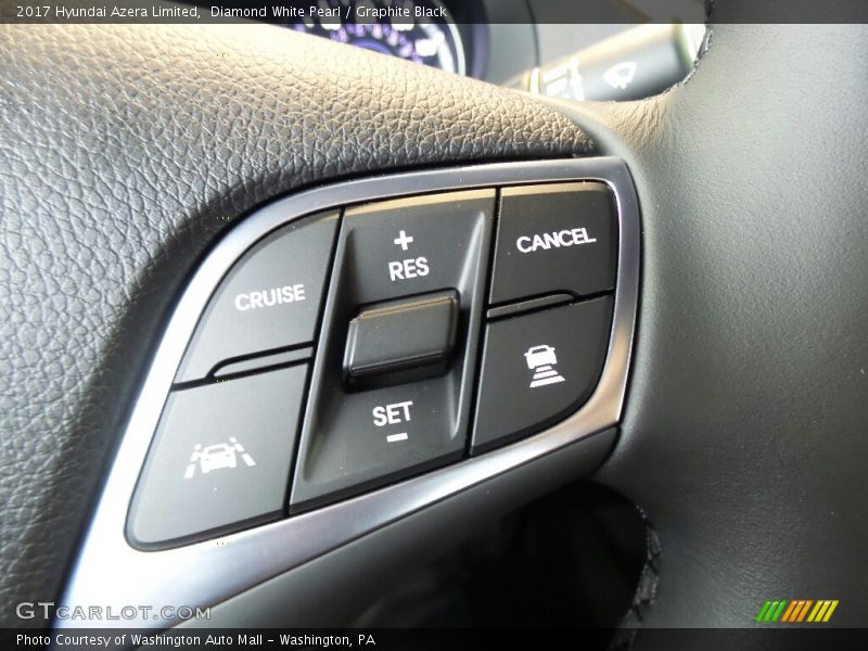 Controls of 2017 Azera Limited