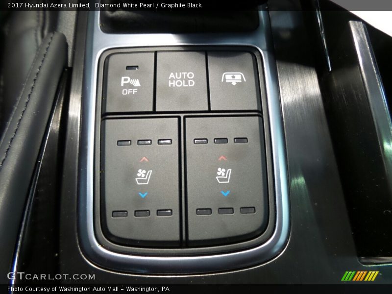 Controls of 2017 Azera Limited