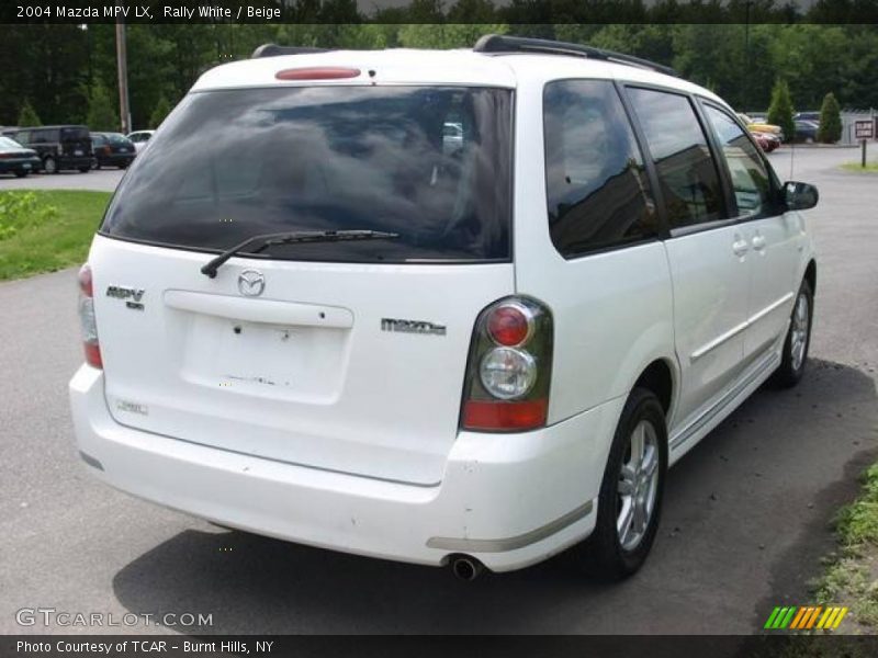 Rally White / Beige 2004 Mazda MPV LX