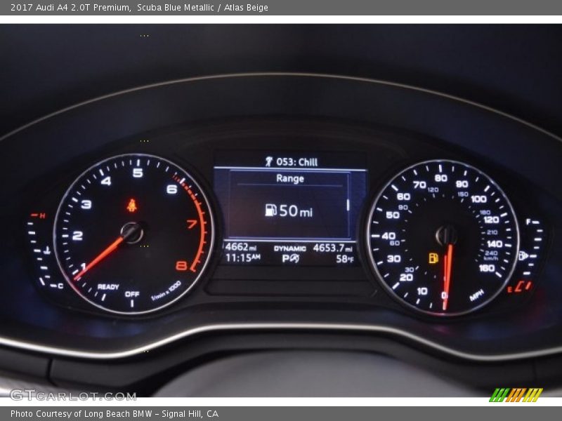  2017 A4 2.0T Premium 2.0T Premium Gauges