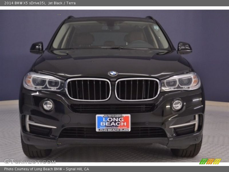 Jet Black / Terra 2014 BMW X5 sDrive35i