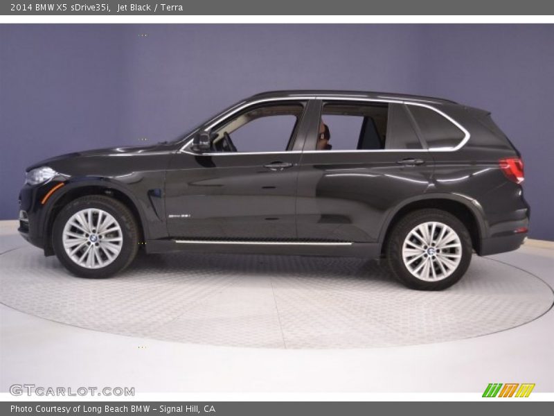 Jet Black / Terra 2014 BMW X5 sDrive35i