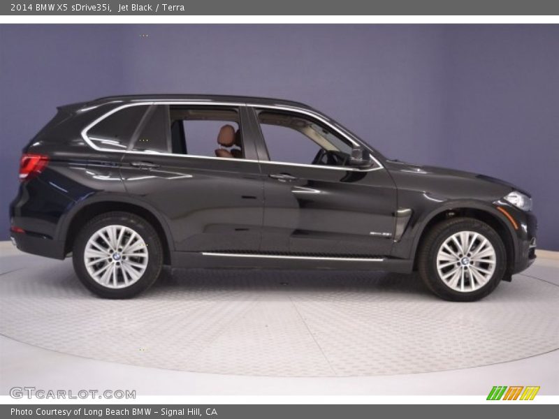 Jet Black / Terra 2014 BMW X5 sDrive35i