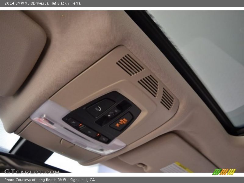 Jet Black / Terra 2014 BMW X5 sDrive35i