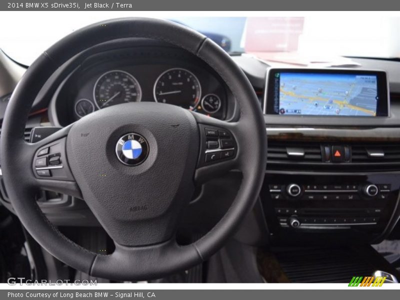 Jet Black / Terra 2014 BMW X5 sDrive35i