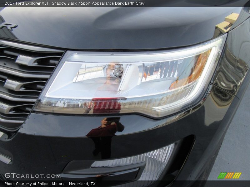 Shadow Black / Sport Appearance Dark Earth Gray 2017 Ford Explorer XLT