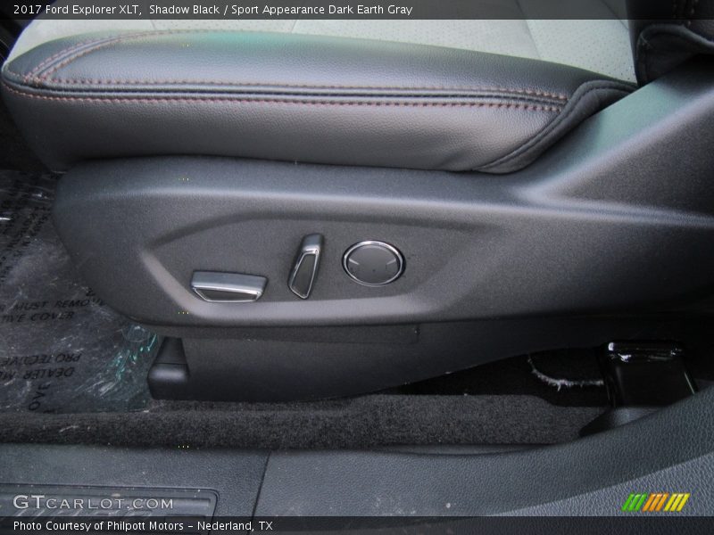 Shadow Black / Sport Appearance Dark Earth Gray 2017 Ford Explorer XLT