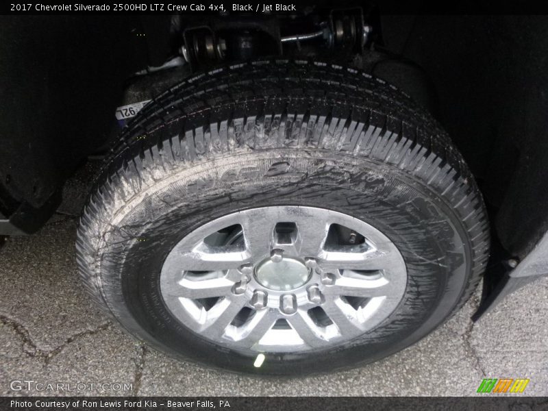 Black / Jet Black 2017 Chevrolet Silverado 2500HD LTZ Crew Cab 4x4