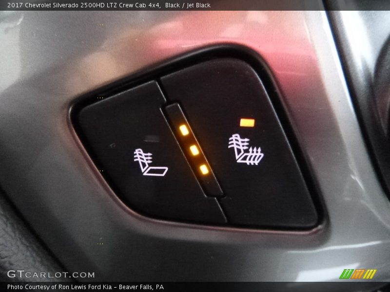 Black / Jet Black 2017 Chevrolet Silverado 2500HD LTZ Crew Cab 4x4